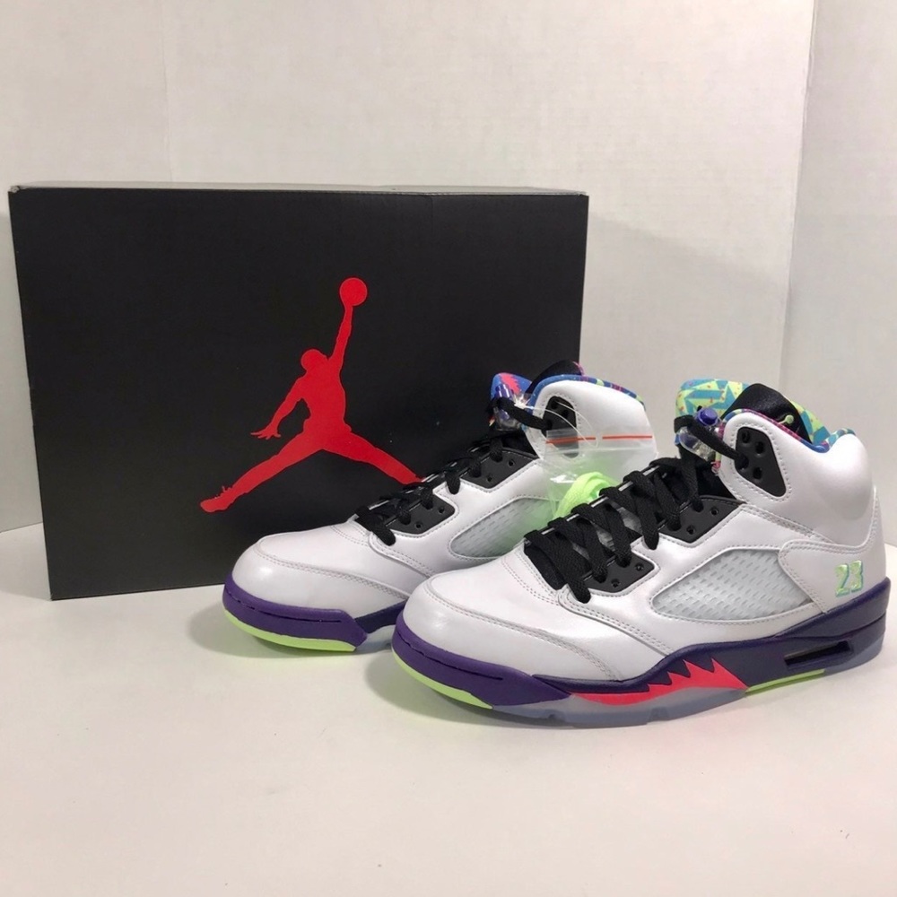 Nike Air Jordan 5 Alternate Bel Air (Fresh Prince Of Bel Air Will Smith) Size 9!